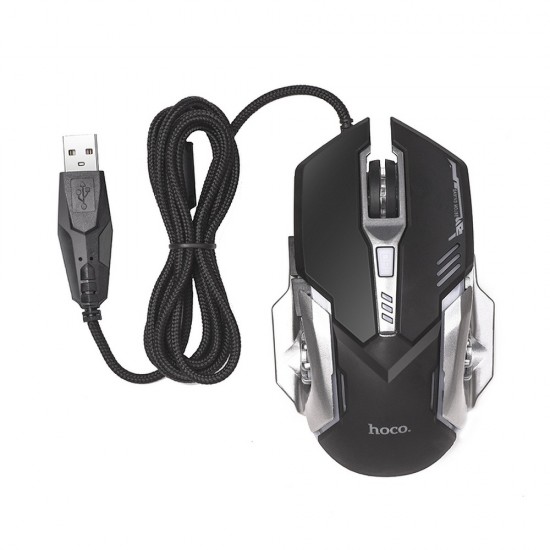 Hoco GM12 Light And Shadow RGB Gaming Black Клавиатура и мишка