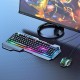Hoco GM12 Light And Shadow RGB Gaming Black Клавиатура и мишка