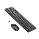 Hoco GM17 Wireless Business Set Black Клавиатура и мишка