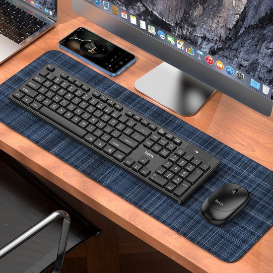Hoco GM17 Wireless Business Set Black Клавиатура и мишка