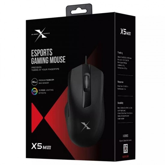 A4 Tech Bloody X5 Max Stone Black PC мишка