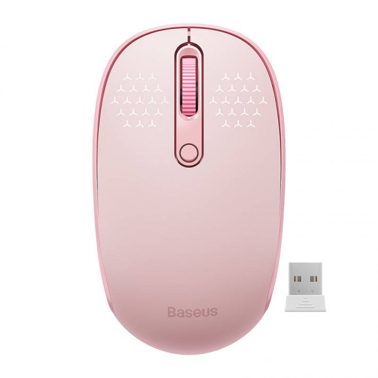 Baseus F01B Baby Pink PC мишка