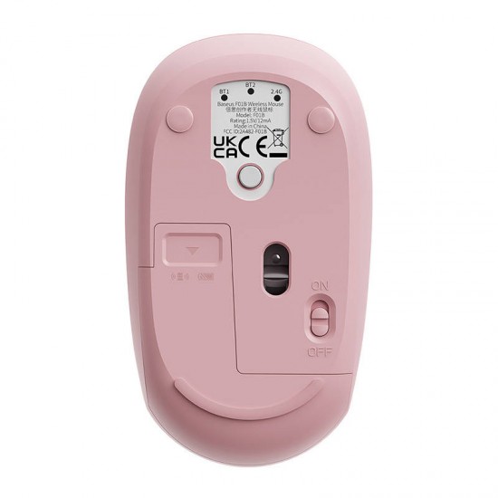 Baseus F01B Baby Pink PC мишка