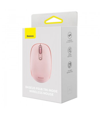 Baseus F01B Baby Pink PC мишка