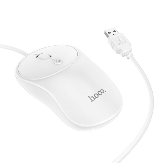 Hoco GM13 White PC мишка