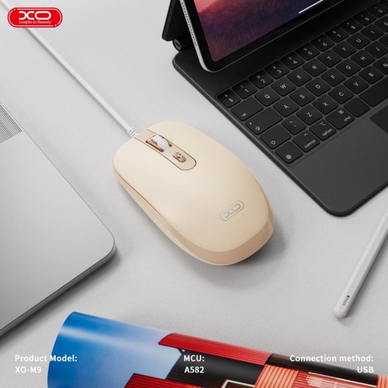 XO XO-M9 Rose Gold PC мишка