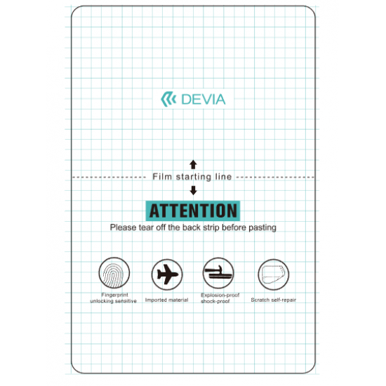 Devia 383021 DV0074 Front Film For iPad Протектор