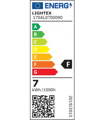 Lightex 170AL0700090 7W A70 E27 RGB+3000K IP44 LED лампа с дистанционно