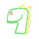 Forever Light FLNJ02 Jurassic Dino Green Осветително тяло
