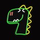 Forever Light FLNJ02 Jurassic Dino Green Осветително тяло