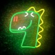 Forever Light FLNJ02 Jurassic Dino Green Осветително тяло