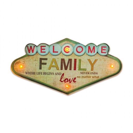 Forever Light FLR-03 RMS Welcome Family LED Neon Осветление