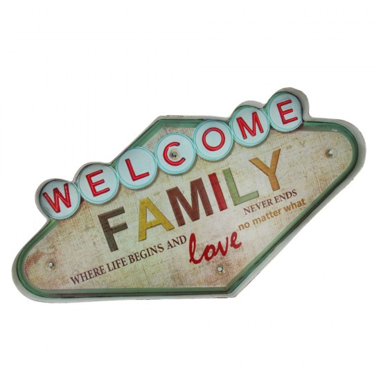 Forever Light FLR-03 RMS Welcome Family LED Neon Осветление