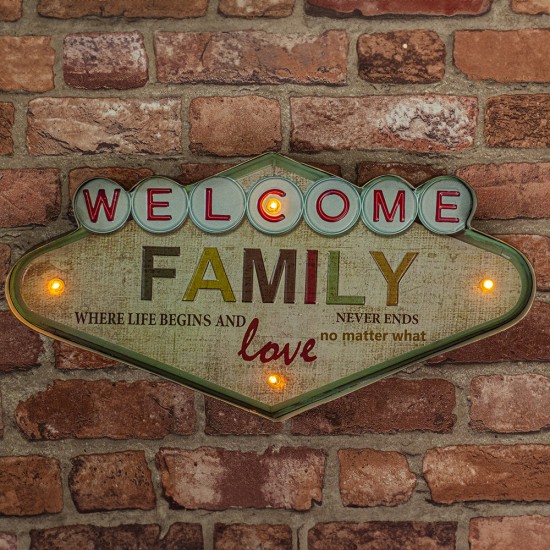Forever Light FLR-03 RMS Welcome Family LED Neon Осветление