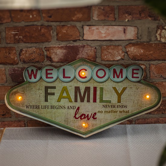 Forever Light FLR-03 RMS Welcome Family LED Neon Осветление