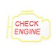 Neolia NNE21 Check Engine Yellow Red Осветително тяло