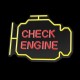 Neolia NNE21 Check Engine Yellow Red Осветително тяло