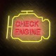 Neolia NNE21 Check Engine Yellow Red Осветително тяло
