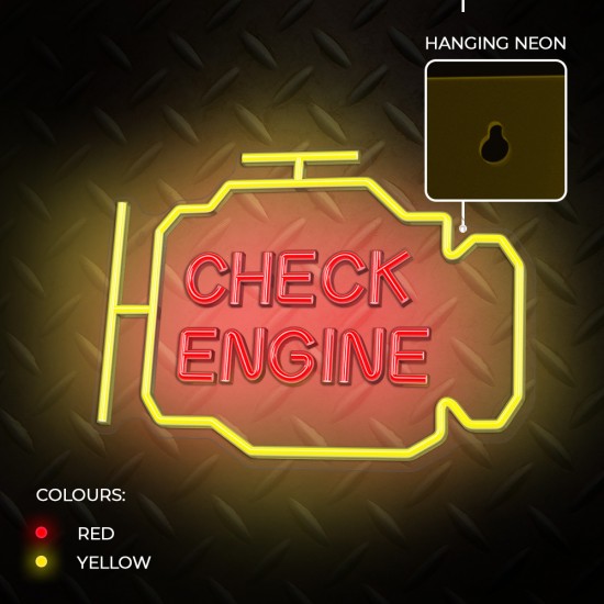 Neolia NNE21 Check Engine Yellow Red Осветително тяло