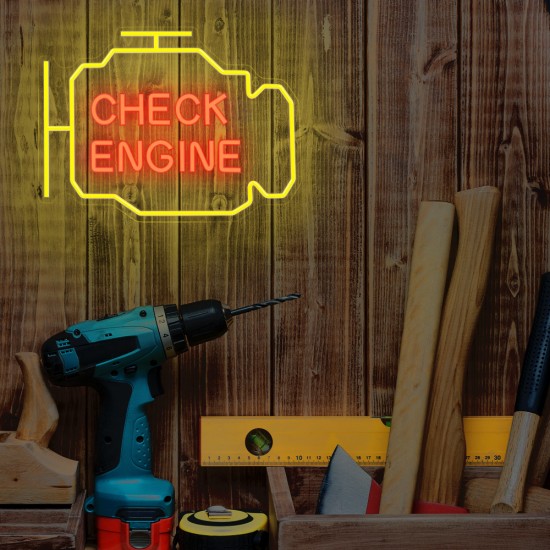 Neolia NNE21 Check Engine Yellow Red Осветително тяло
