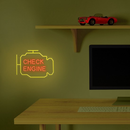 Neolia NNE21 Check Engine Yellow Red Осветително тяло