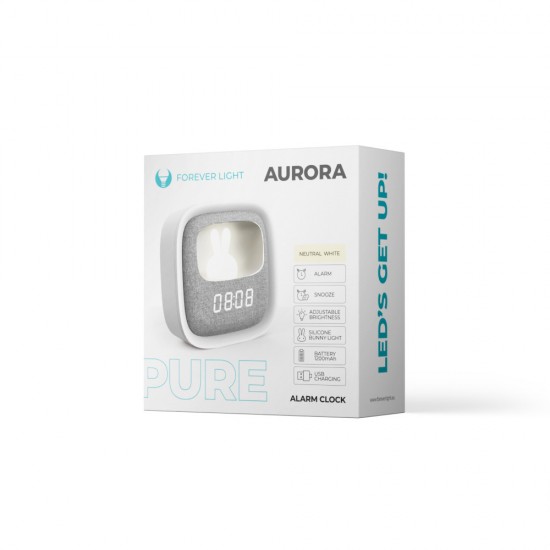 Forever Light FNL-06 Aurora Часовник нощна лампа