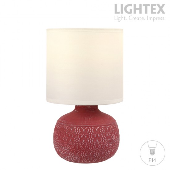 Нощни и настолни лампи - Lightex 704RL0102072 Deco Настолна лампа