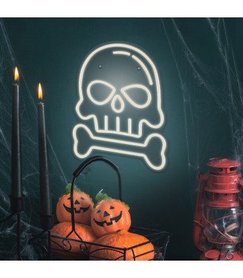 Forever Light FPNE18 Skull With Bone Осветително тяло