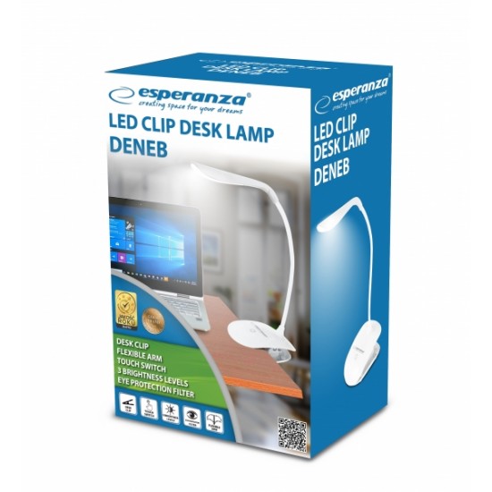 Esperanza ELD104W Deneb LED Настолна лампа