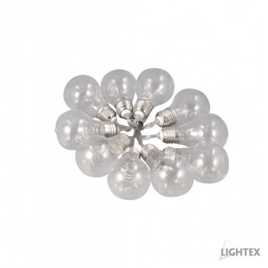Lightex 514AL0005005 LED Соларно въже с 10бр. крушки