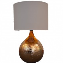 Lightex 704RL0100012 Gold/White Lux Настолна лампа