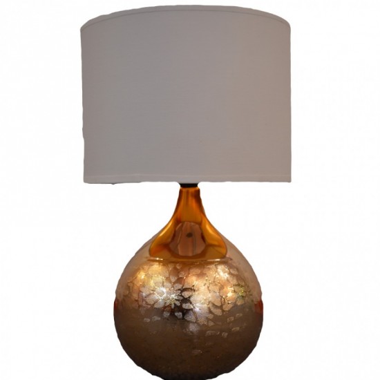 Lightex 704RL0100012 Gold/White Lux Настолна лампа