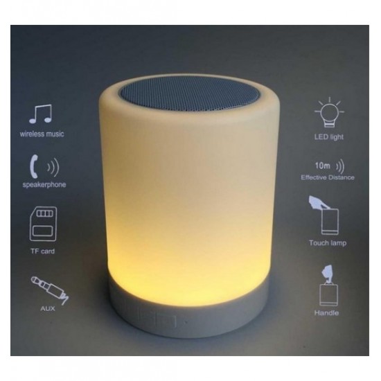 Lightex 721RL1001018 Bluetooth Тонколона Настолна лампа
