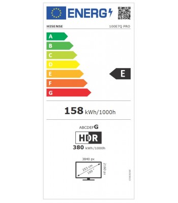 Hisense 100 E7Q PRO Телевизор