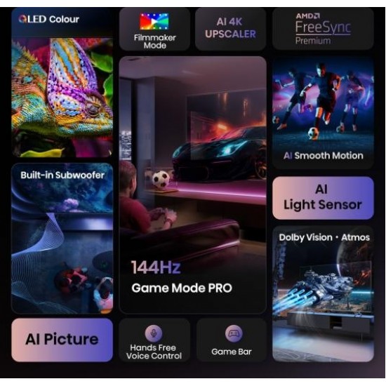 Hisense 100 E7Q PRO Телевизор