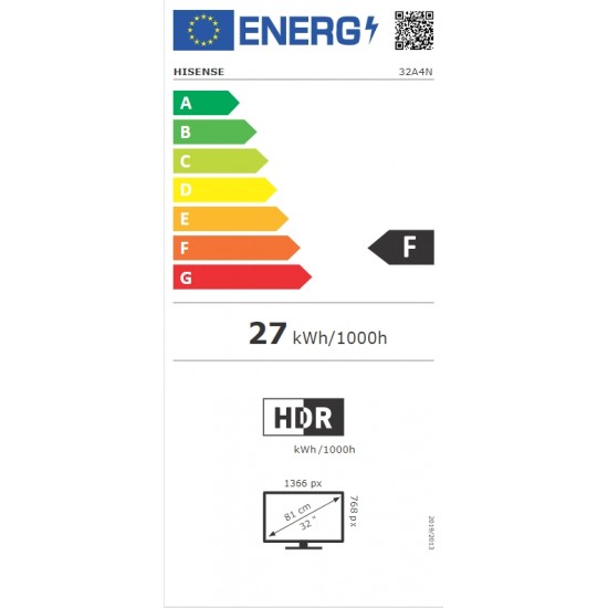 Hisense 32 A4N Телевизор