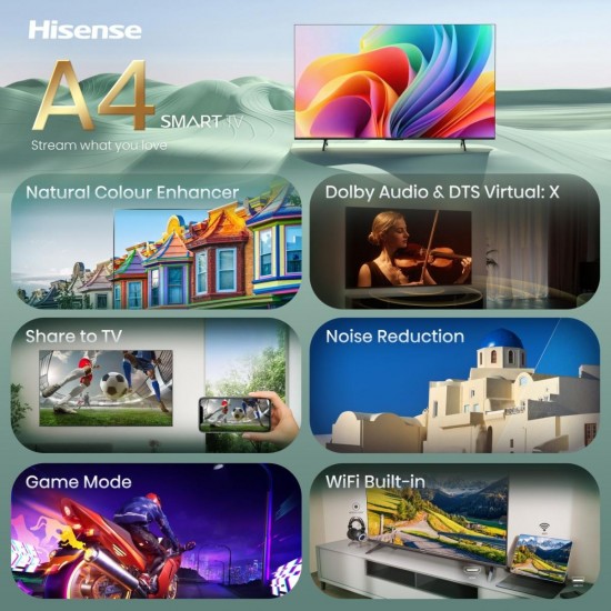 Телевизори - Hisense 32 A4S Телевизор