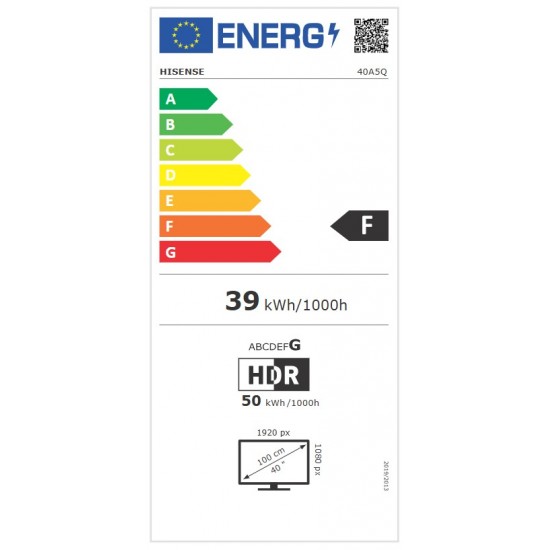 Hisense 40 A5Q Телевизор
