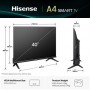 Hisense 40 A4Q Телевизор Hisense 40 A4Q Телевизор