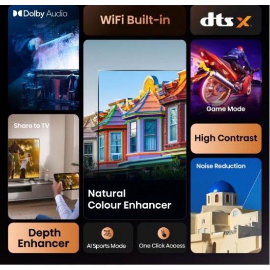 Hisense 40 A4Q Телевизор