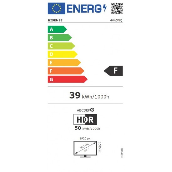 Hisense 40 A5NQ Телевизор