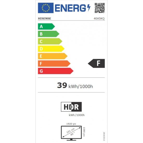 Hisense 40 A5KQ Телевизор