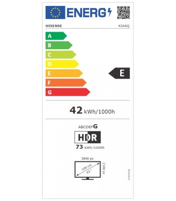 Hisense 43 A6Q Телевизор