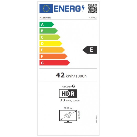 Hisense 43 A6Q Телевизор