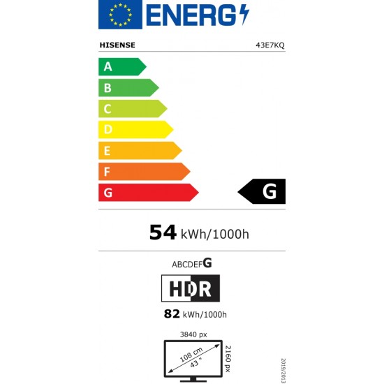 Hisense 43 E7KQ Телевизор