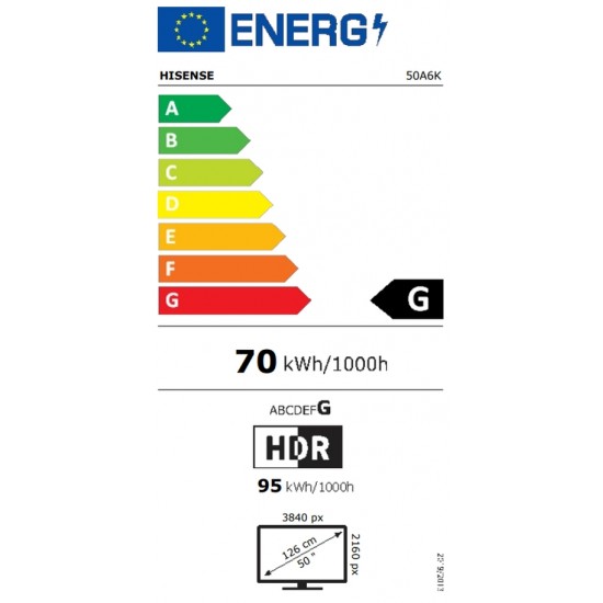 Hisense 50 A6K Телевизор