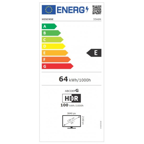 Hisense 55 A6N Телевизор