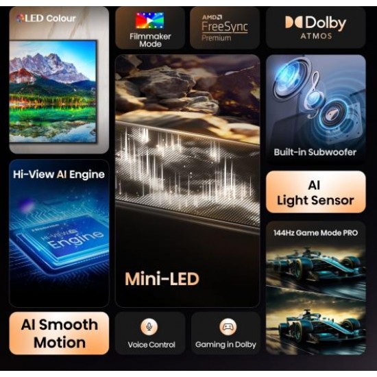 Hisense 55 E8Q Телевизор