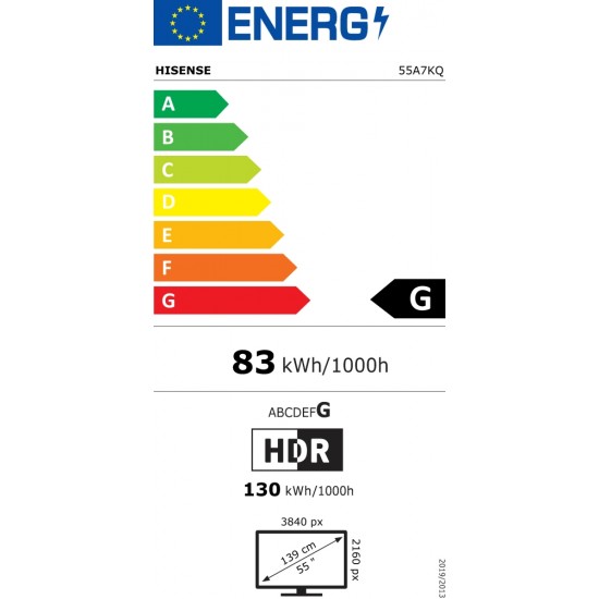 Hisense 55 A7KQ Телевизор