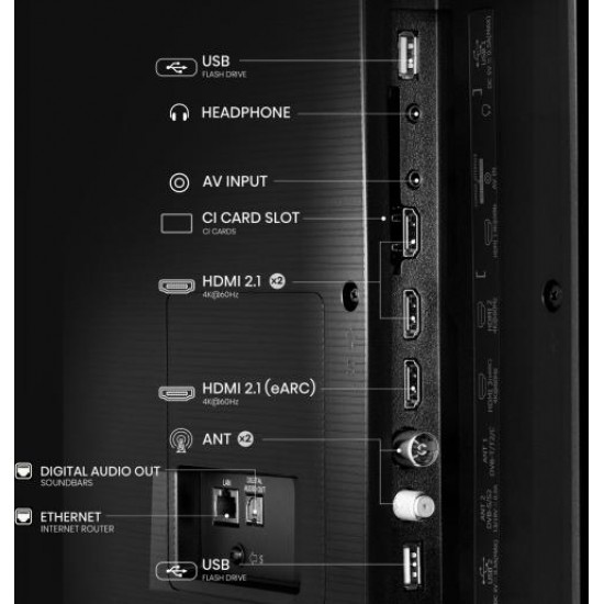Hisense 65 E7NQ Телевизор